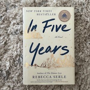 In Five Years Hardcover Book